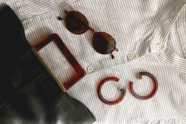 istock Shirt, Bag, Sunglasses and Earrings 1388974936