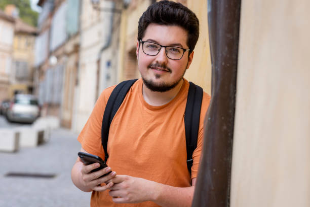 istock Male Tourist Portrait 1388978715