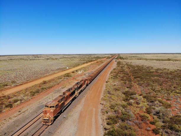 istock Iron Ore Train in the Pilbara 1388979319
