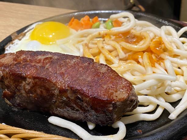 istock Taiwan traditional pork steak ready to be served 1388982737