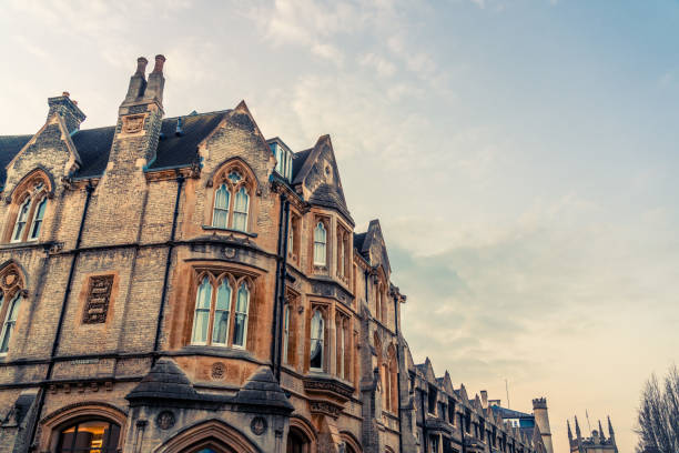 Traditional houses in Cambridge, England
