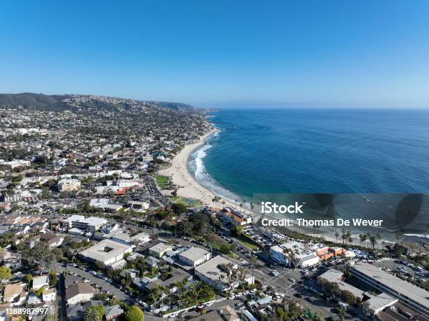 Aerial View Of Laguna Beach Coastline California Coastline Usa Stock Photo - Download Image Now