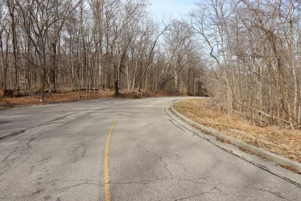 istock Empty Road in the Country 1388989929
