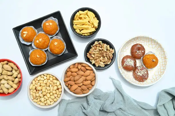 Photo of Indian sweet dry fruits and nuts energy laddu or laddoo