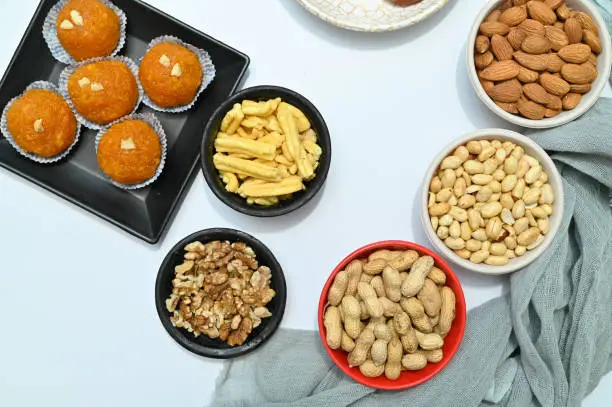 Photo of Indian sweet dry fruits and nuts energy laddu or laddoo