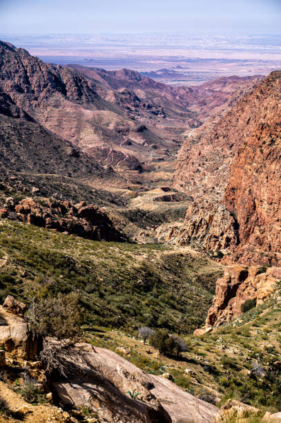 istock Beautiful desert mountains landscape. Wadi Dana, Jordan. 1388997507