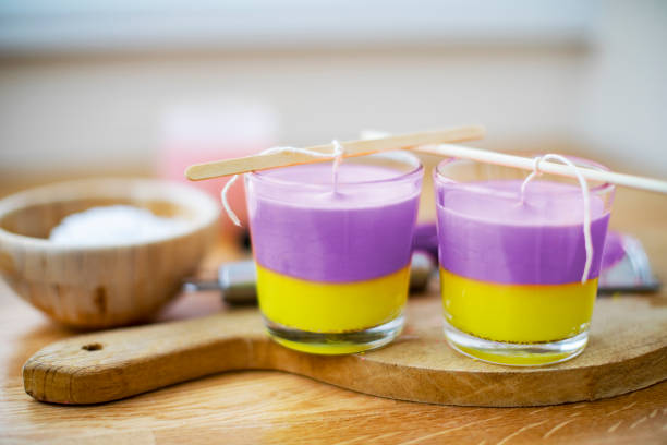 istock Homemade candles 1389003238