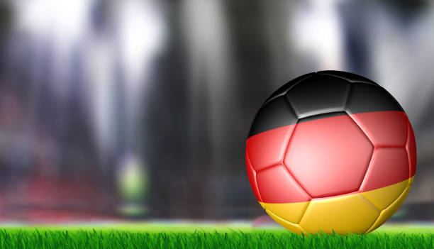 istock ball with flag of Germany 1389007828