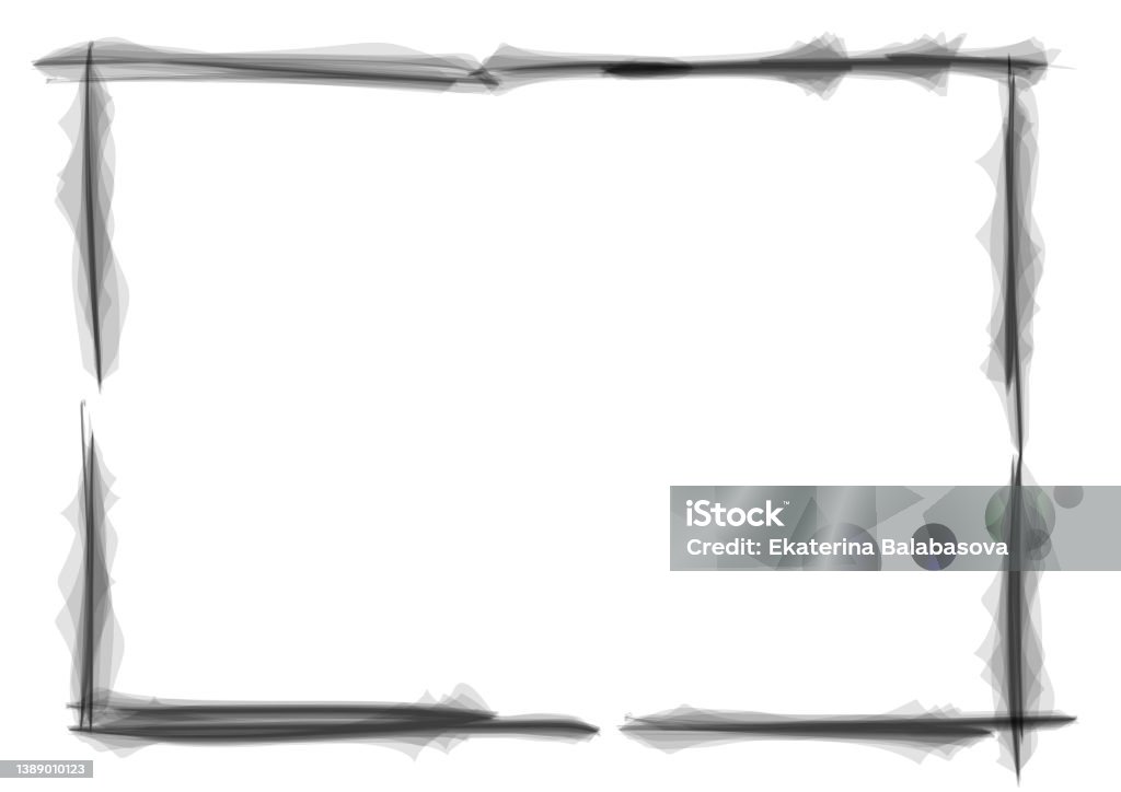 Rectangle Photo Frame Vector Rectangle Photo Frame Stock Illustration - Download Image Now ...