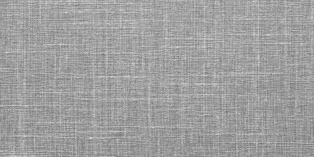 gray natural fabric texture, linen canvas as background