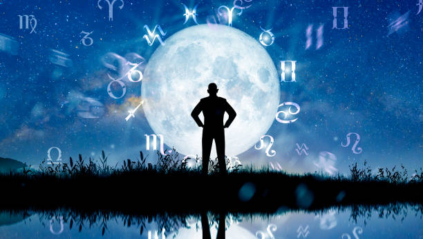 istock Zodiac wheel. Astrology concept. 1389036096
