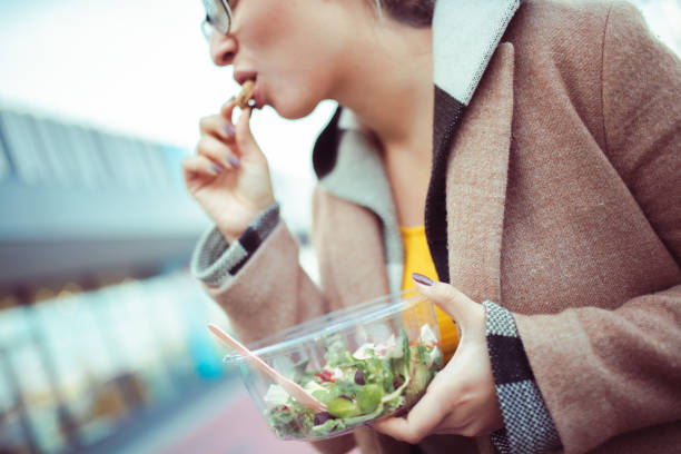 istock Close-up of vitamin salad. 1389038205