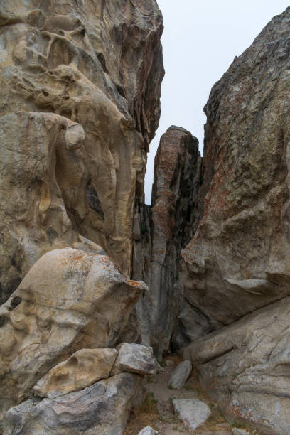 city of rocks national reserve, idaho - idaho rock climbing city of rocks mountain imagens e fotografias de stock