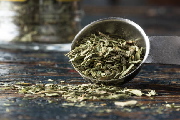 istock Dried Tarragon Spilled from a Teaspoon 1389049303