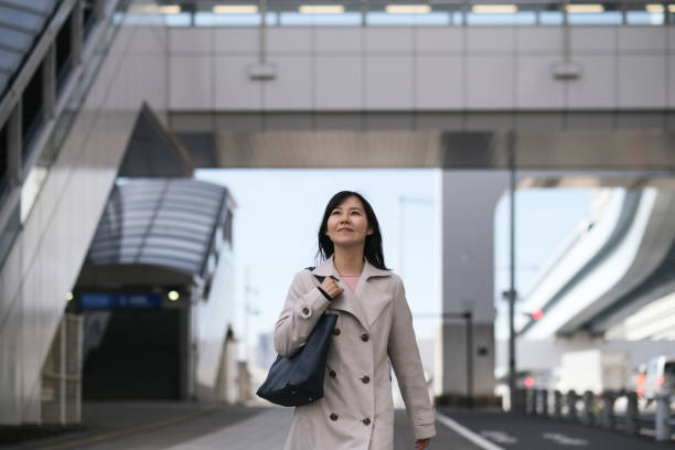 istock Commuter walking on the street 1389063102