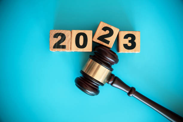 istock New year 2023 block and gavel 1389067456