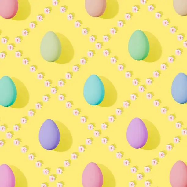 Photo of Easter egg vector background wallpaper