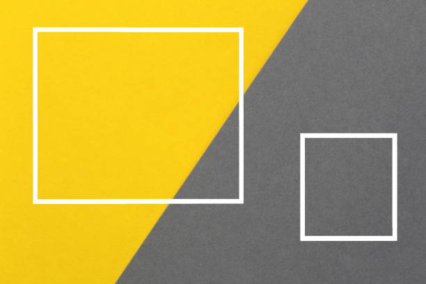 istock Several squares for text are drawn at the same time on yellow and gray colors. 1389076705