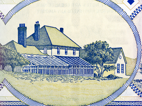 Governor's home from Falkland Islands money - pound