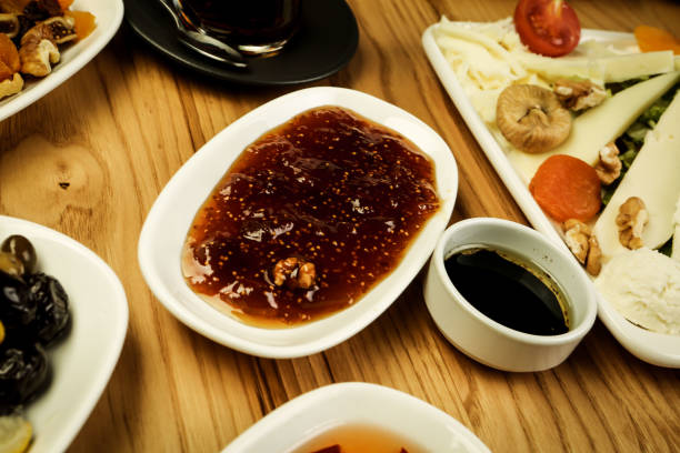 Rich and delicious Turkish breakfast