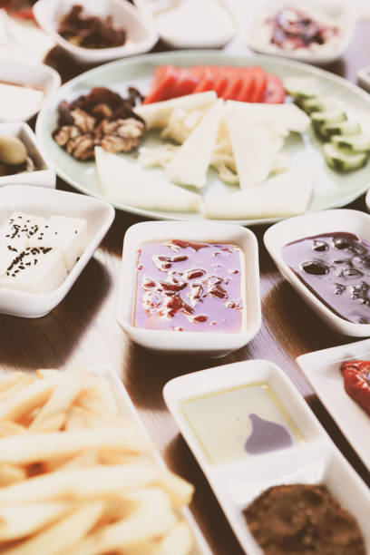 istock Rich and delicious Turkish breakfast 1389085734
