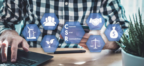 istock Creative idea and Innovation of environmental, Corporate Social Responsibility (CSR) 1389087529