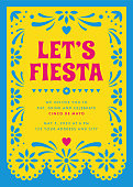 istock Cinco de Mayo Party. Party invitation with floral and decorative elements. 1389106171