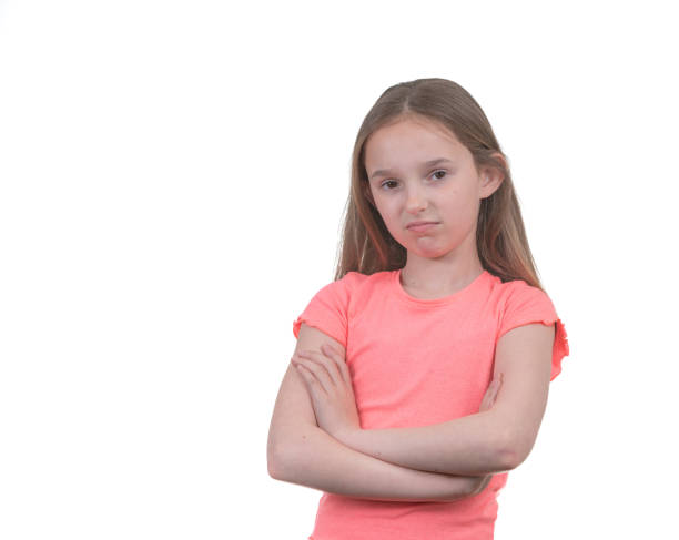 istock Girl looks unimpressed 1389134767