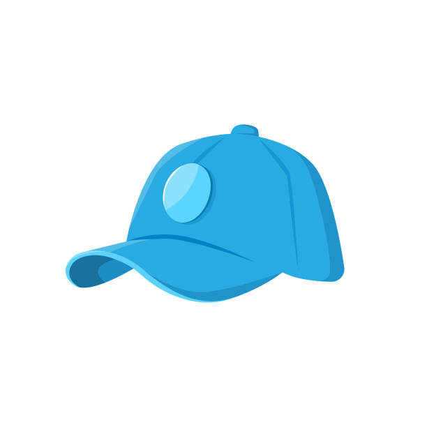 иконка бейсболки. - cap hat baseball cap baseball stock illustrations