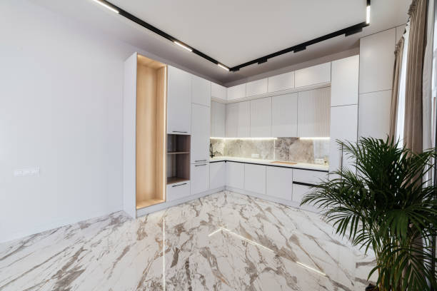 istock new white bright kitchen in the interior of a modern house 1389137130