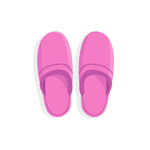 Slipper Icon Flat Design. Scalable to any size. Vector Illustration EPS 10 File. slipper stock illustrations