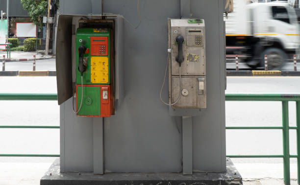 istock Public phone in Bangkok 1389138272