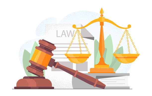 illustrations, cliparts, dessins animés et icônes de symbole de la loi - lawyer justice legal system law