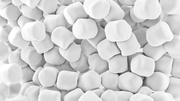istock Abstract Soft Cubes Background,Lots of soft white squares.,3d rendering 1389141338