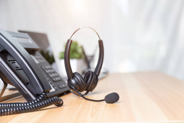 istock Communication support, call center and customer service help desk.for (call center) concept 1389142114