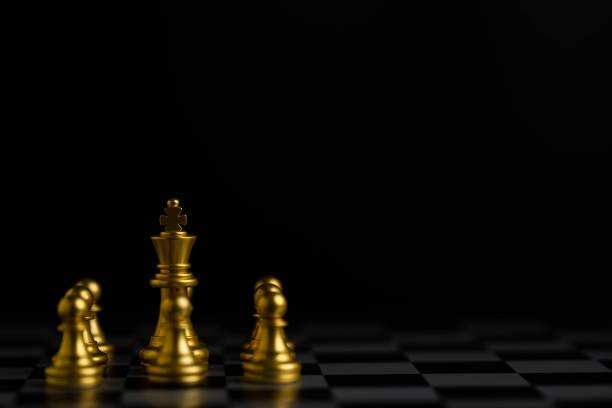 istock Chess board game for ideas and competition and strategy, business success concept. 1389142247