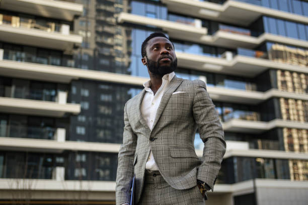istock African businessman in a modern city 1389142719