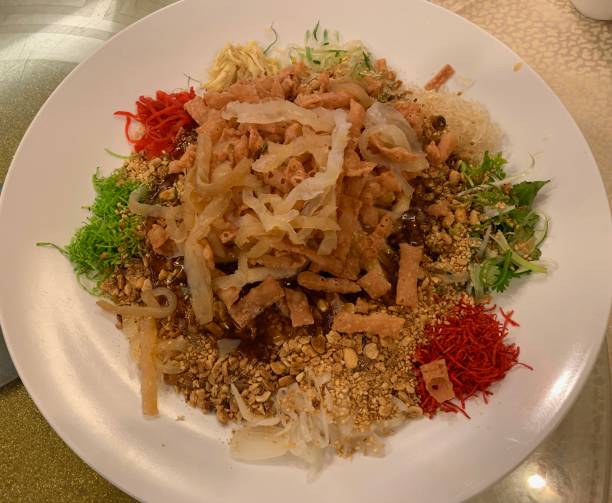 istock Yee Sang - Chinese New Year Dish 1389179971