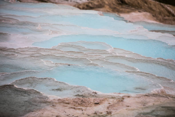 istock Travertine terraces in Pamukkale, Turkey 1389181523