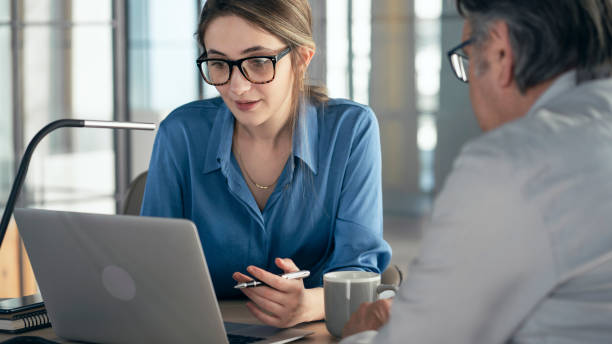 istock Business people discussion advisor concept 1389182822