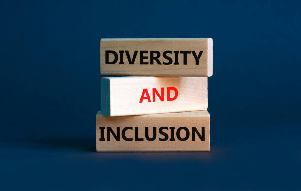 istock Diversity and inclusion symbol. Wooden blocks with words 'Diversity and inclusion' on beautiful grey background. Diversity, business, inclusion and belonging concept. 1389188914