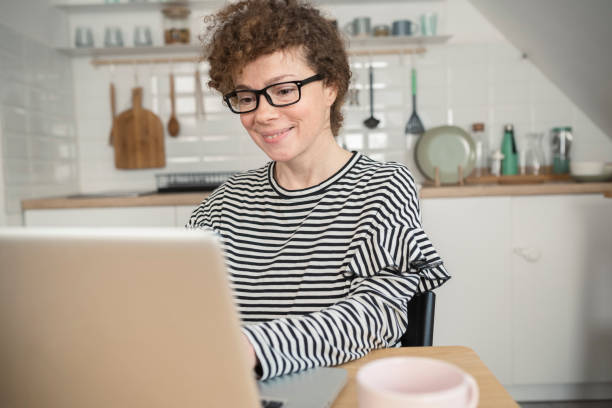 istock Woman working from home 1389199180