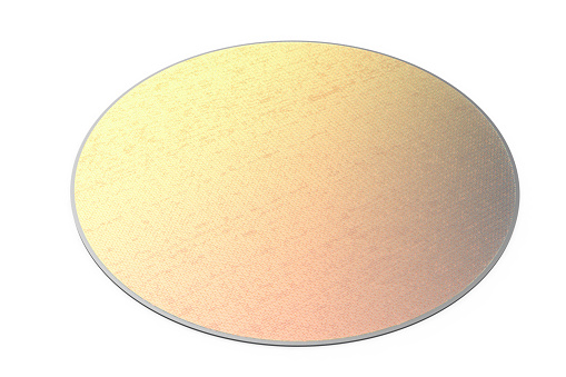 3d rendering silicon wafer plates for semiconductor manufacturing