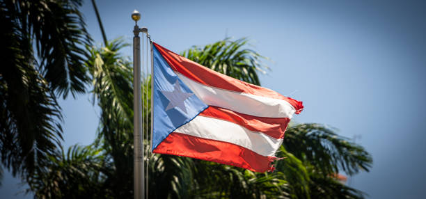 istock Tattered Puerto Rican Flag 1389208933