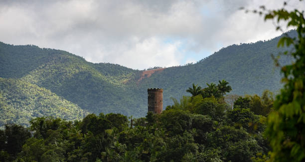 Yokahu Observation Tower stock photo