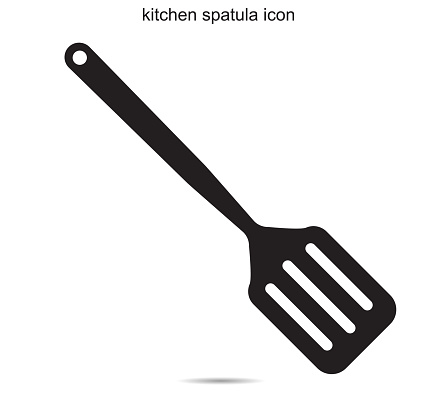 kitchen spatula icon  vector illustration graphic on background