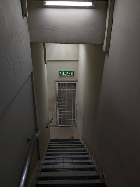 Staircase of a residential building