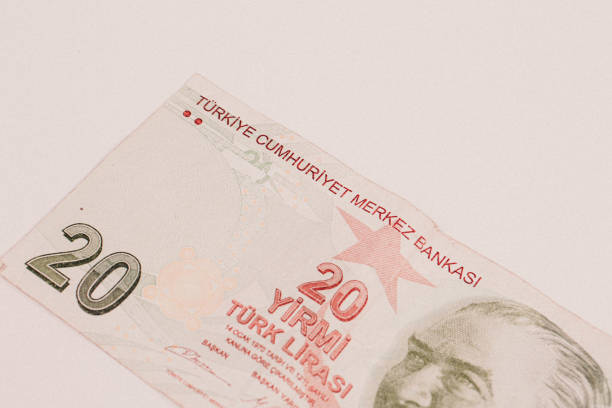 istock Turkish Lira Banknote Cash 1389241816