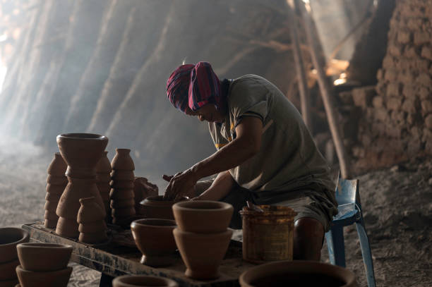 potter in Ubon Ratchathani Province, Thailand
