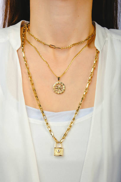 istock Luxury Gold and Diamond Jewelry 1389244816